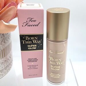 Too Faced Born This Way Super Glow Complexion Enhancer Vanilla Beam 1oz New